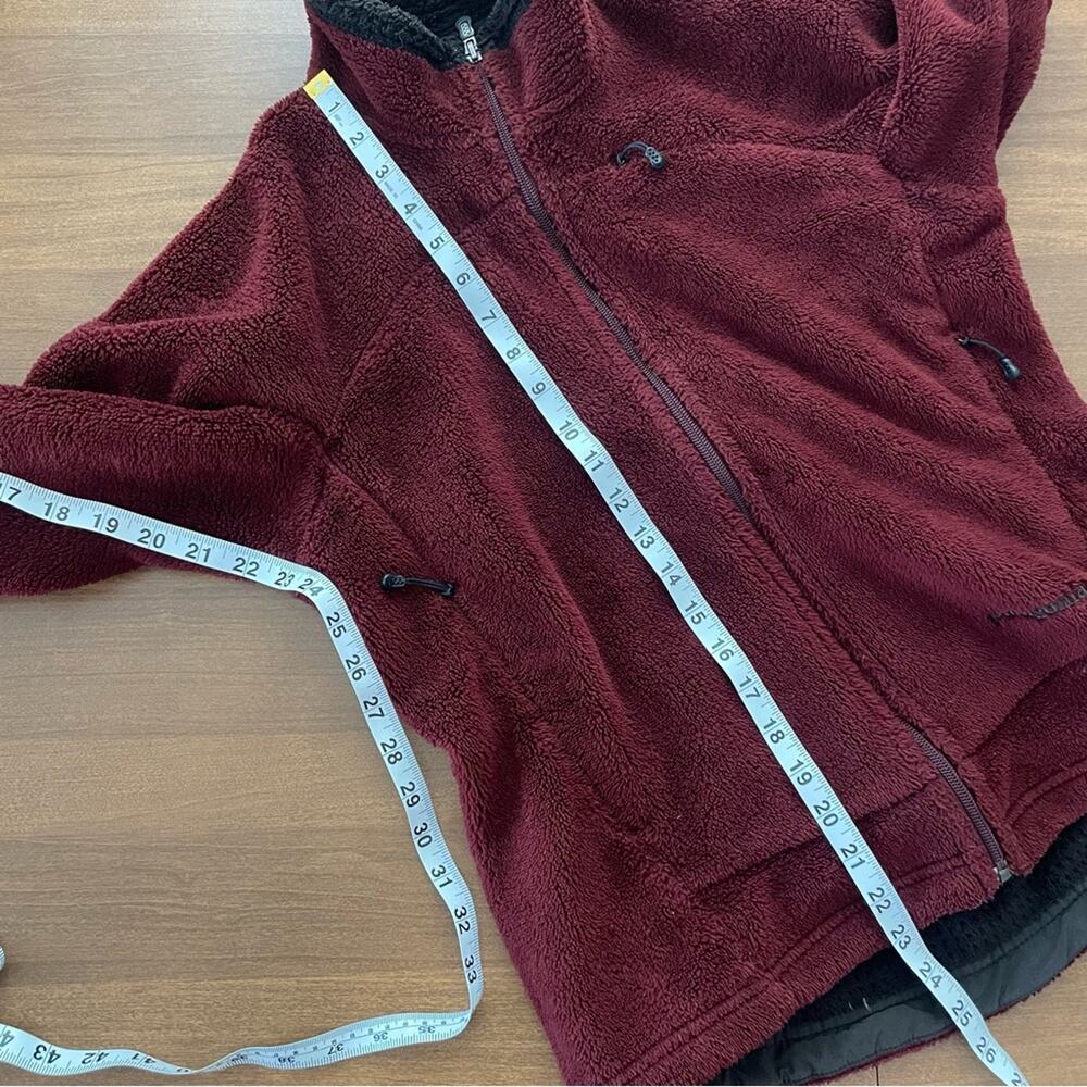 Patagonia | Women's Vintage R2 Regulator Polartec Maroon Jacket Medium Fleece M - Picture 6 of 7